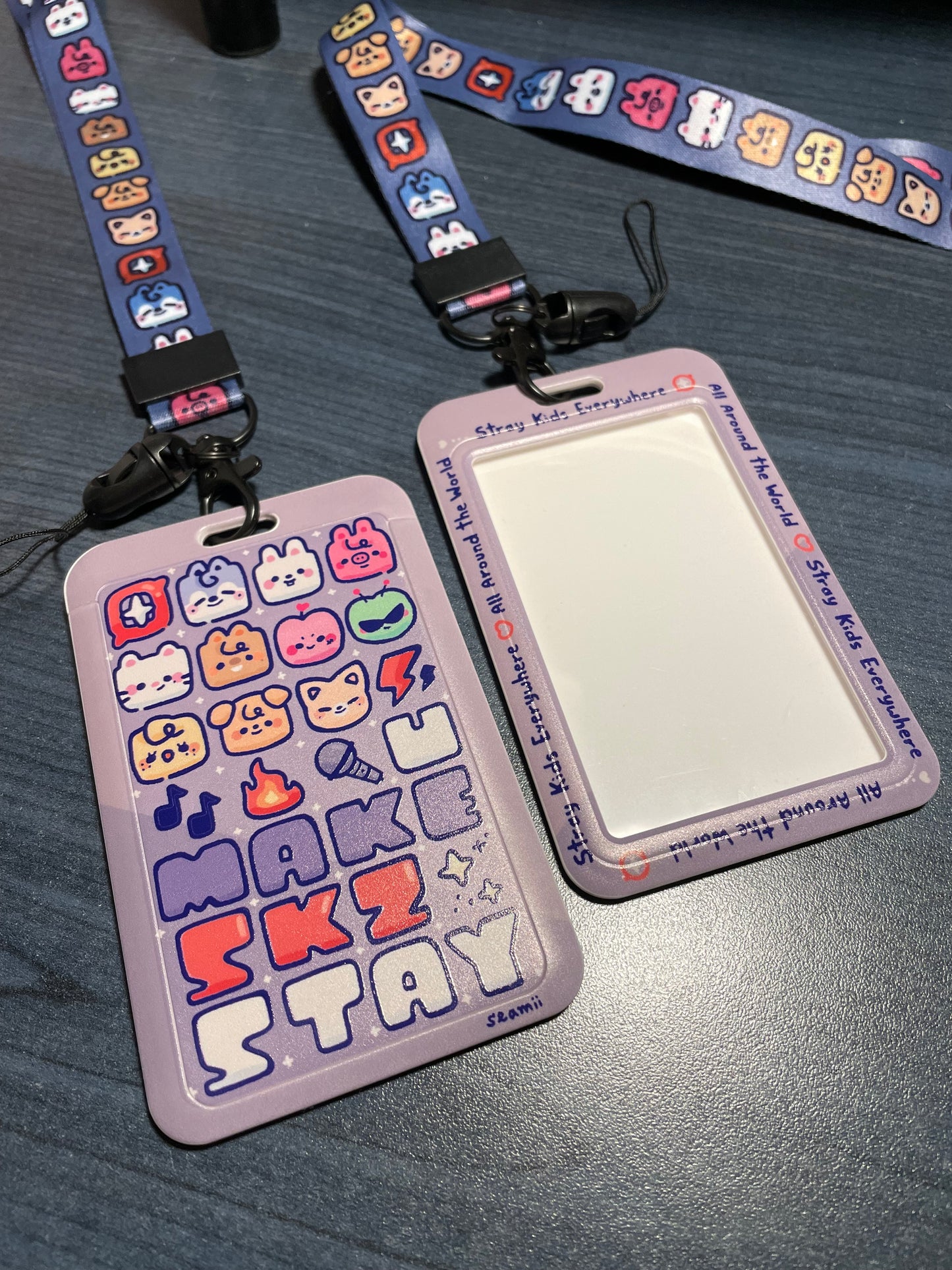 SKZ Card Holder & Lanyard