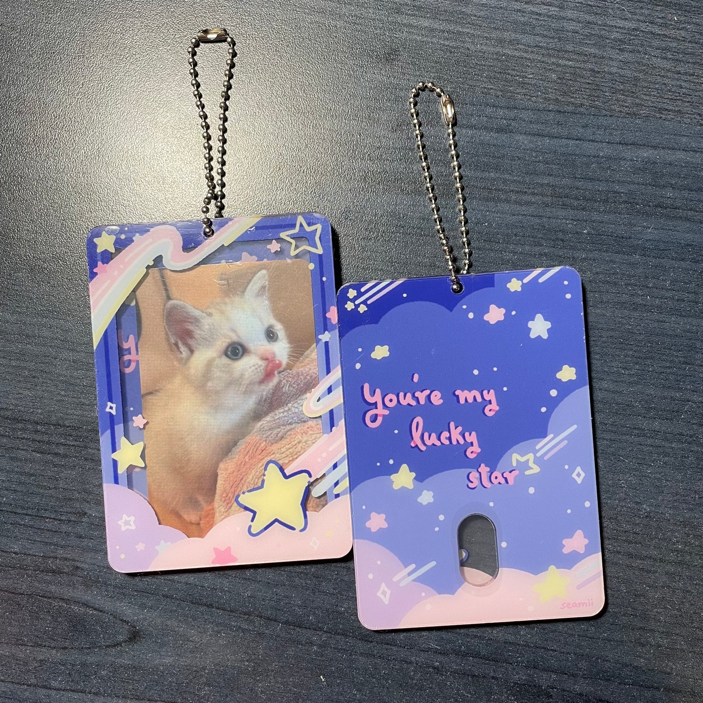 Lucky Star Acrylic Photocard Holder