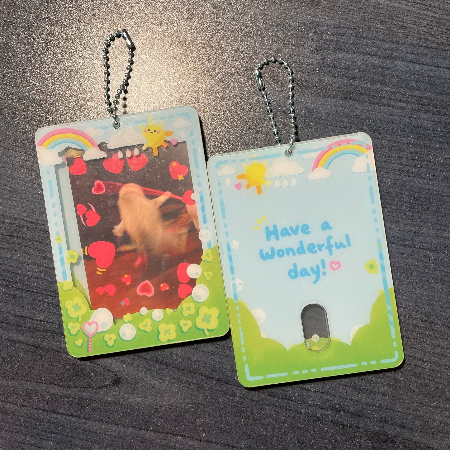 Sunny Day Acrylic Photocard Holder