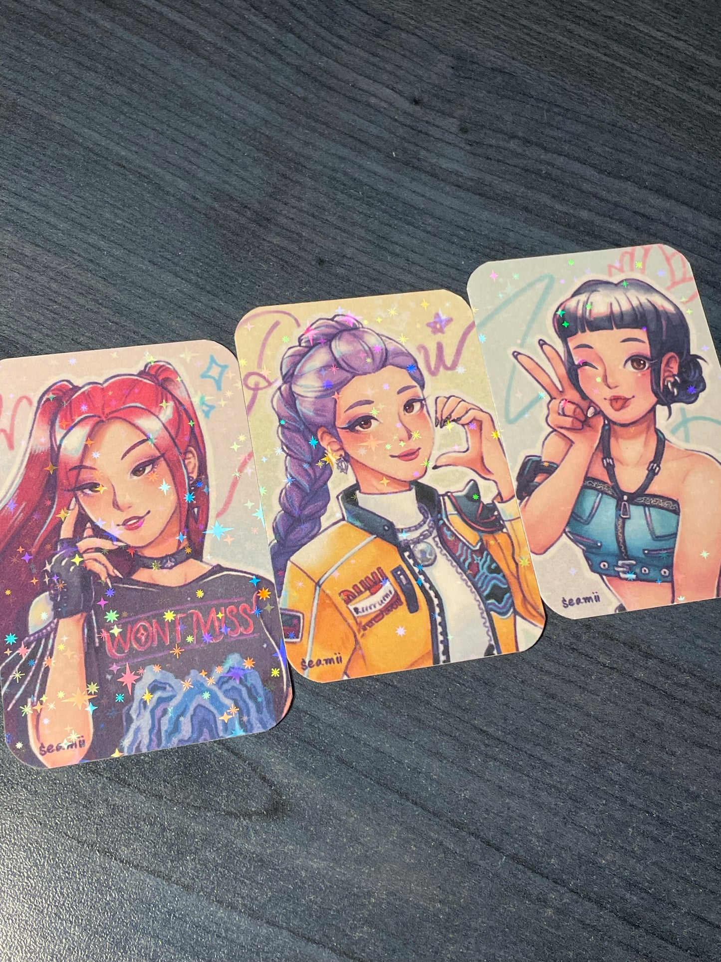 Kpop Demon Hunters Huntr/x Photocards