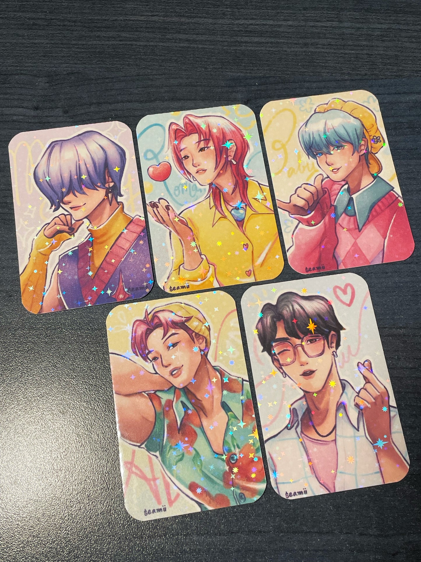 Kpop Demon Hunters Saja Boys Photocards