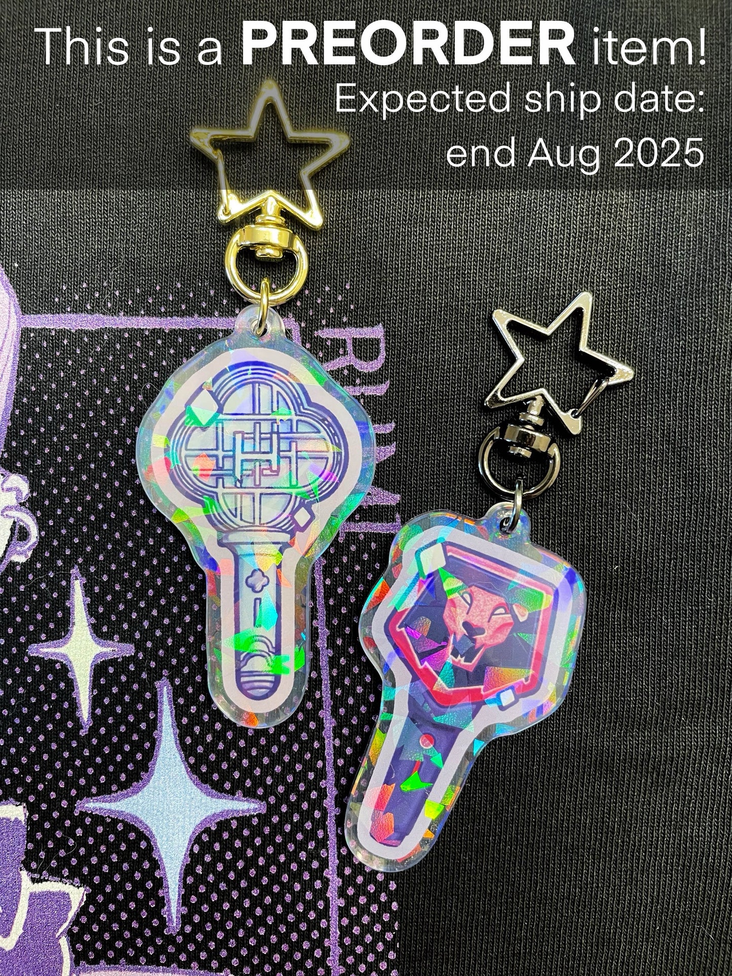 PREORDER Saja Boys Huntrx Lightstick Charms Kpop Demon Hunters