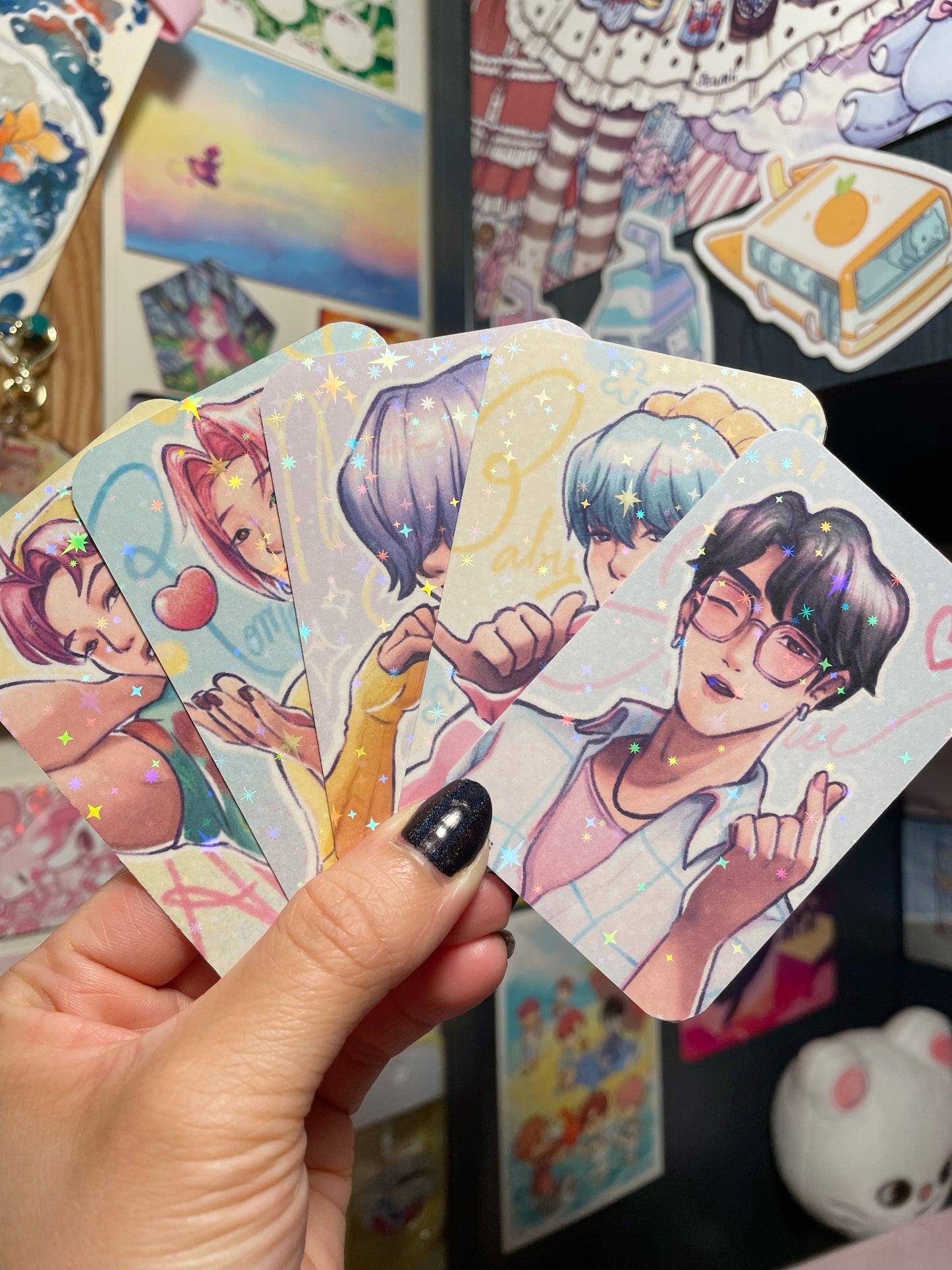 Kpop Demon Hunters Saja Boys Photocards