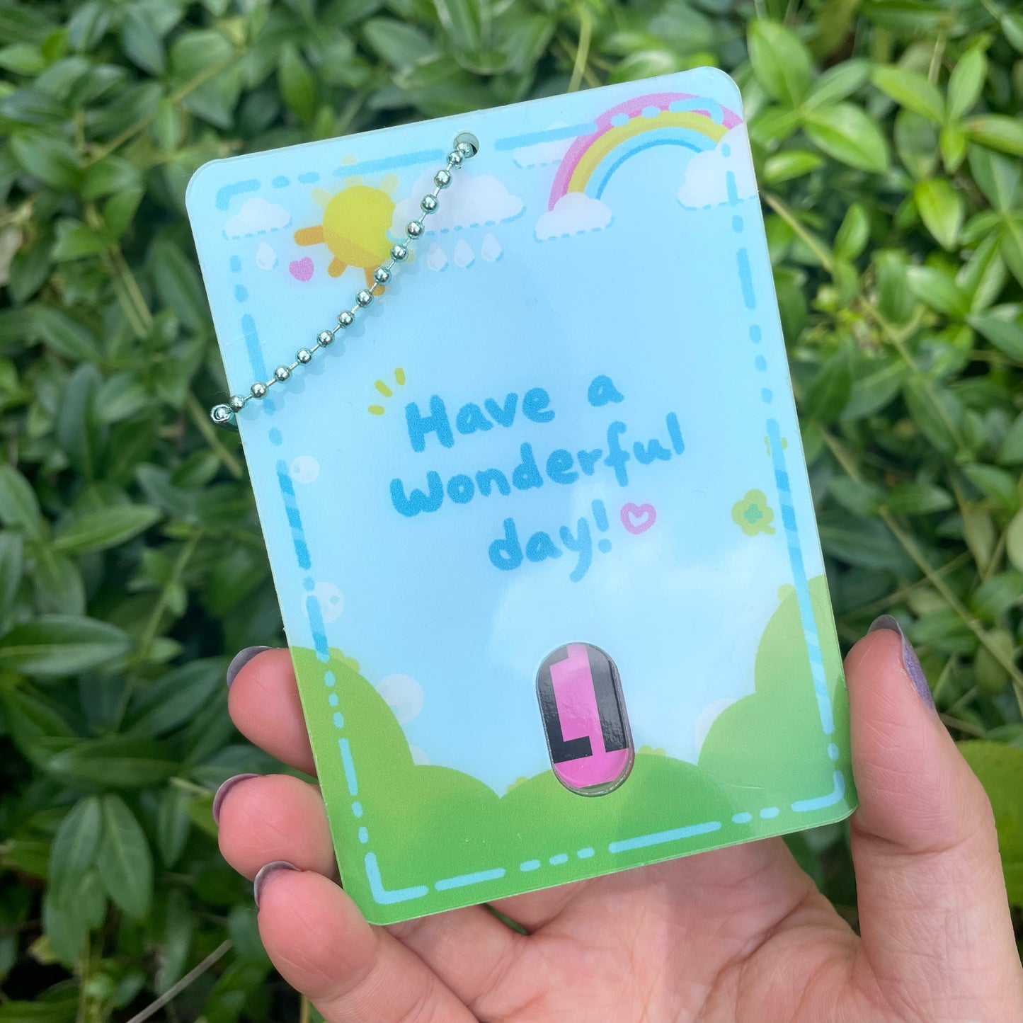 Sunny Day Acrylic Photocard Holder