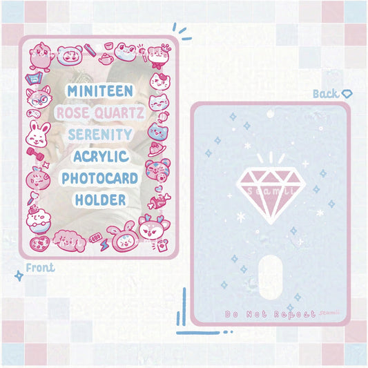 Miniteen Seventeen Acrylic Photocard Holder