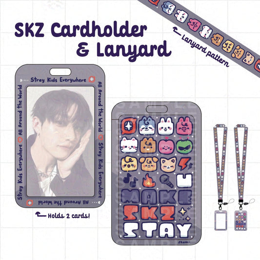 SKZ Card Holder & Lanyard