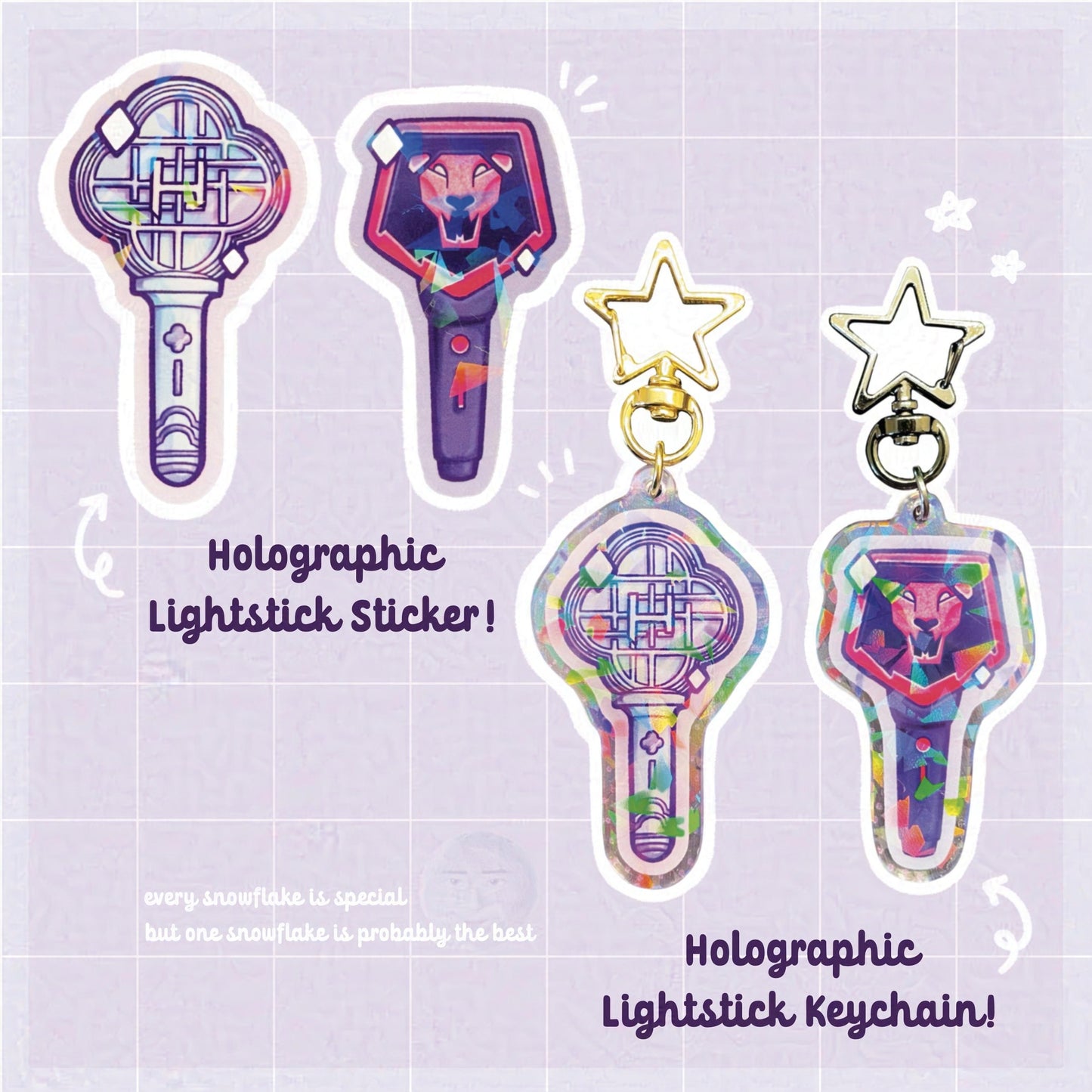 PREORDER Saja Boys Huntrx Lightstick Charms Kpop Demon Hunters