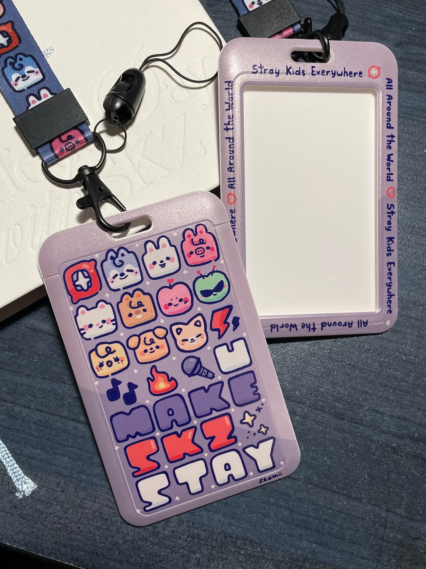 SKZ Card Holder & Lanyard