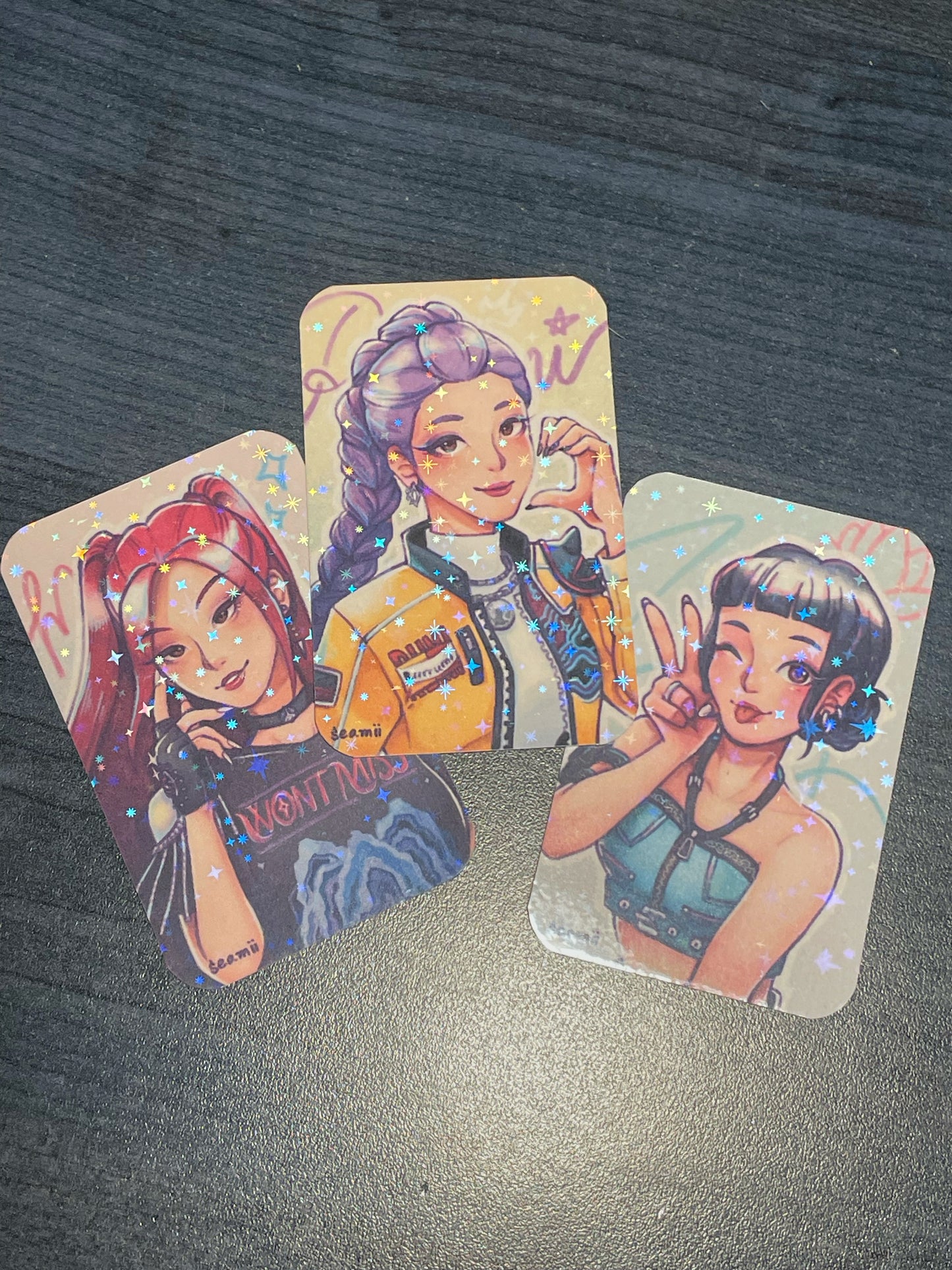 Kpop Demon Hunters Huntr/x Photocards