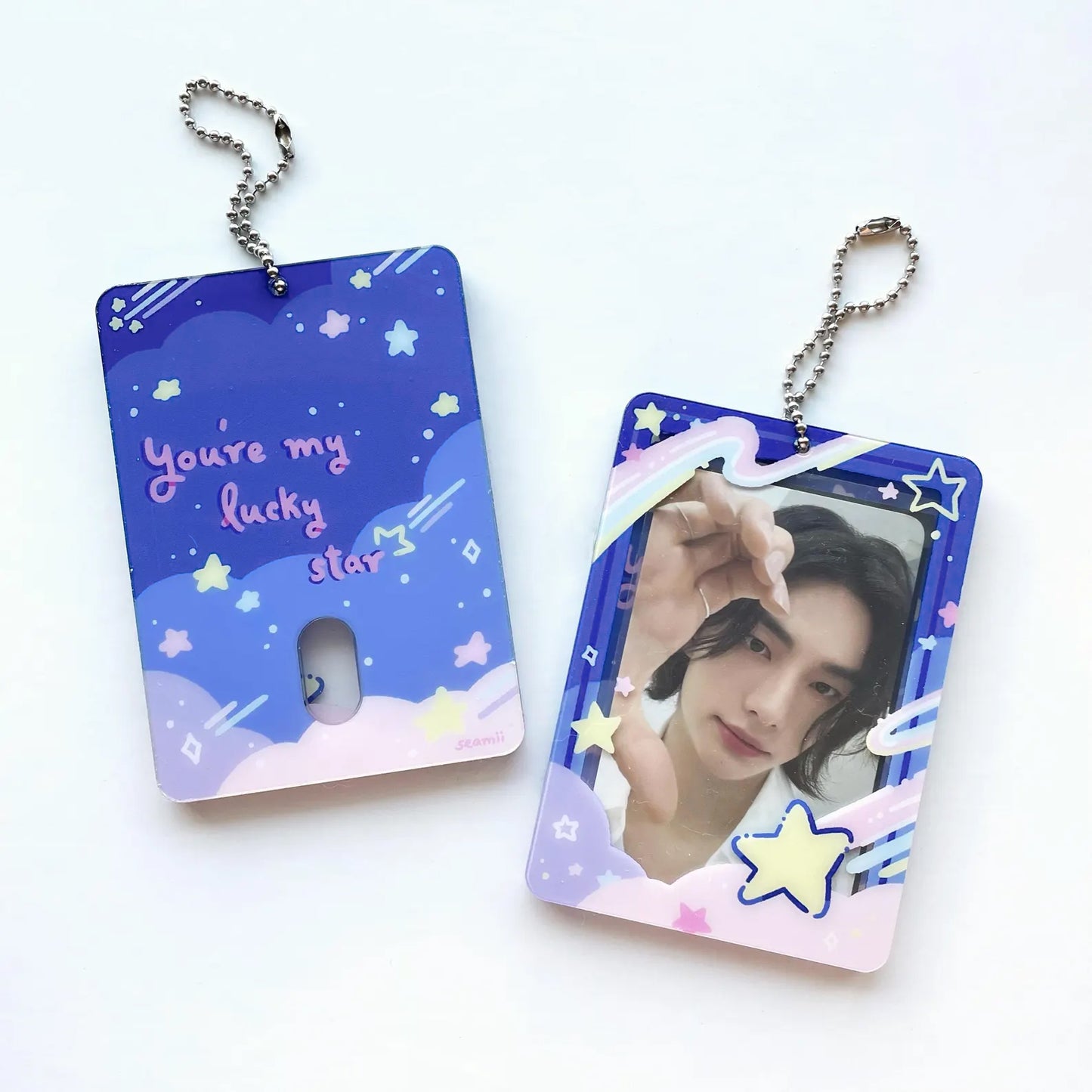 Lucky Star Acrylic Photocard Holder
