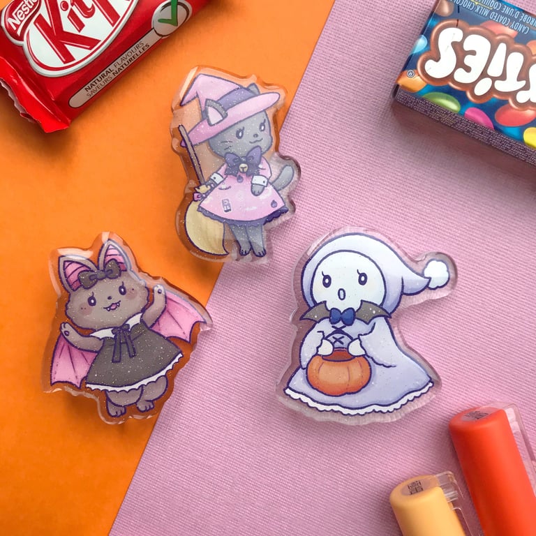 Halloween Lolita Pins