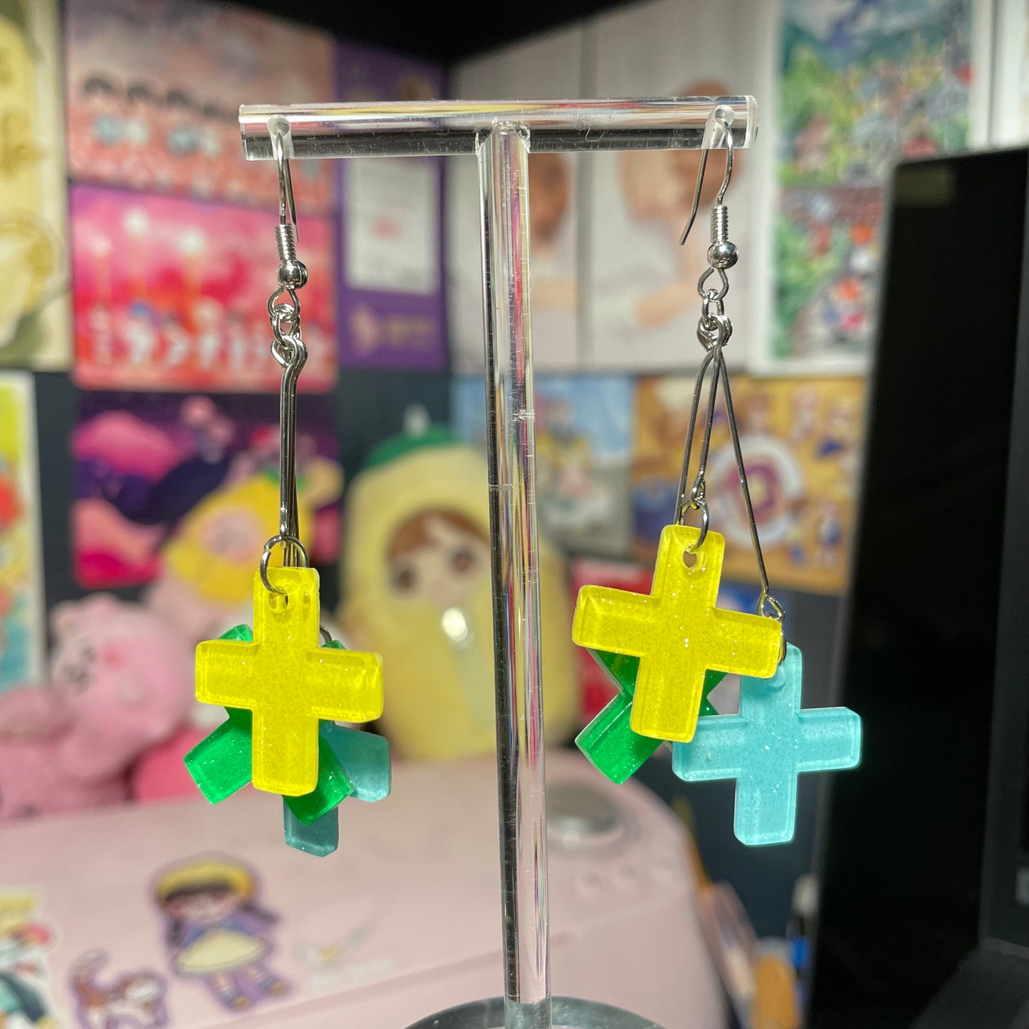 TXT Acrylic Earrings