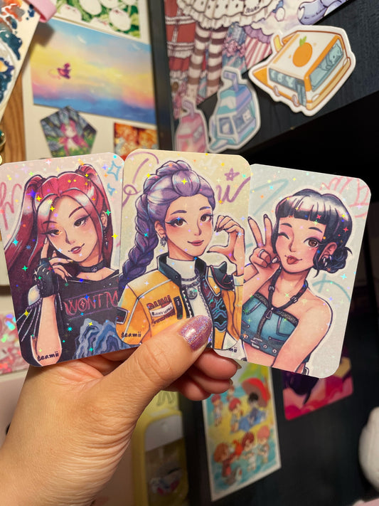 Kpop Demon Hunters Huntr/x Photocards