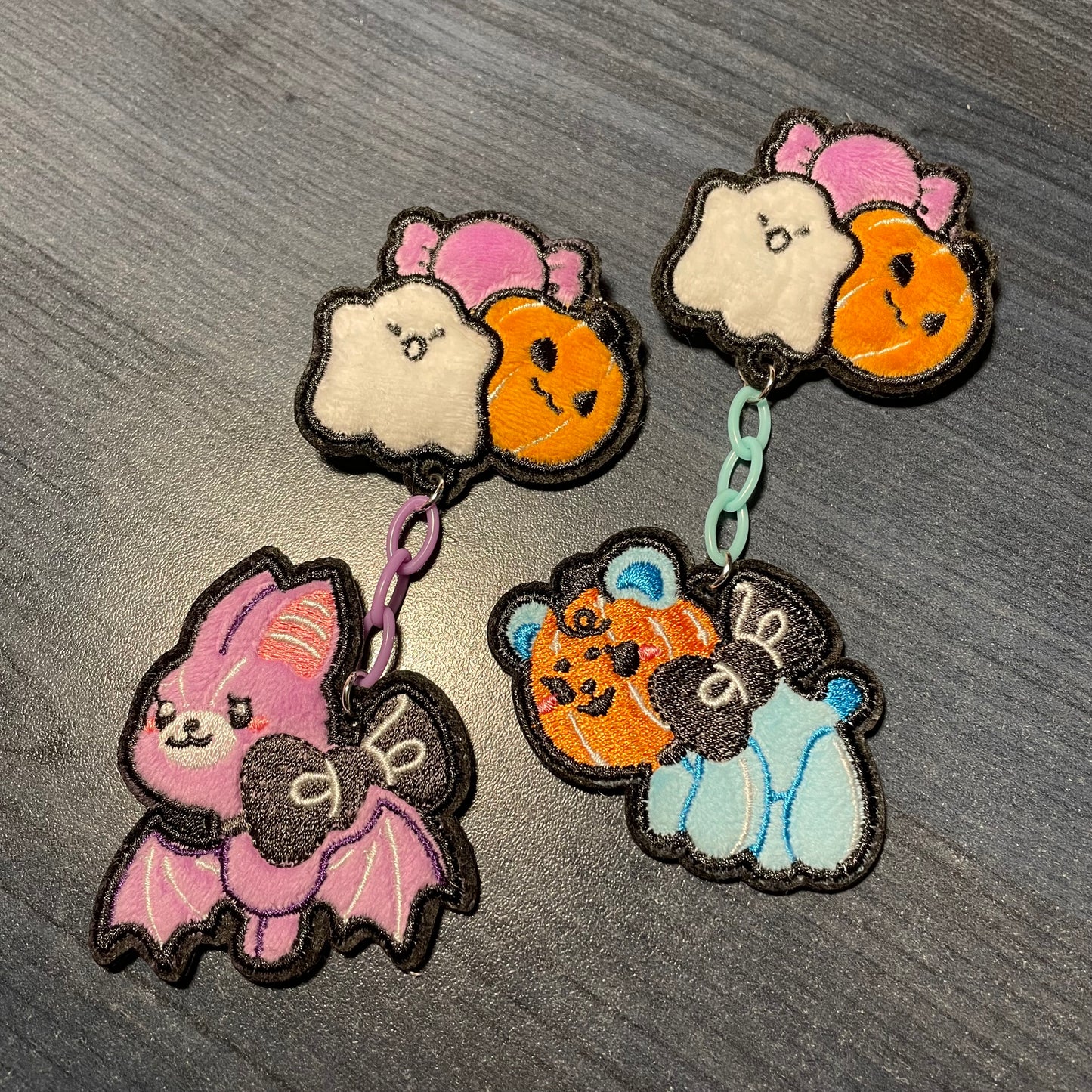 Spoopy Friends Clip/Brooch