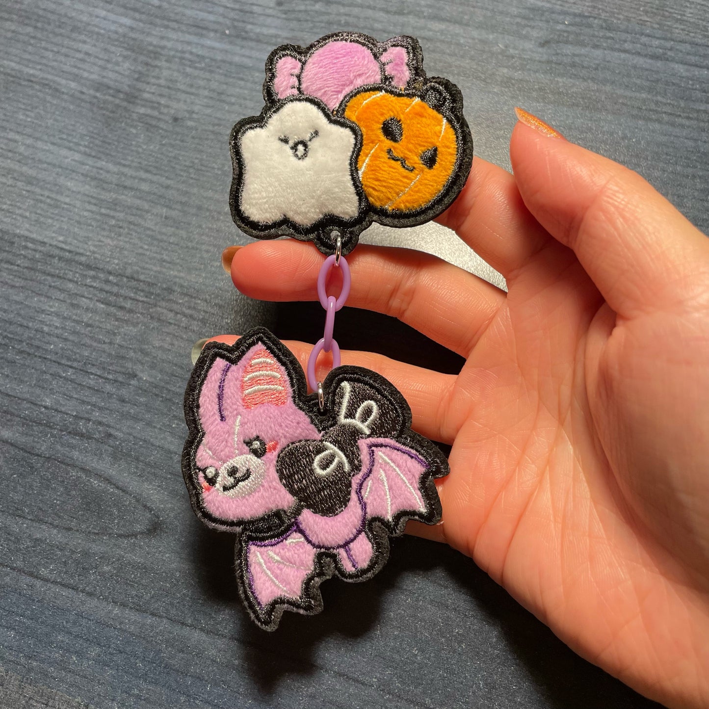 Spoopy Friends Clip/Brooch