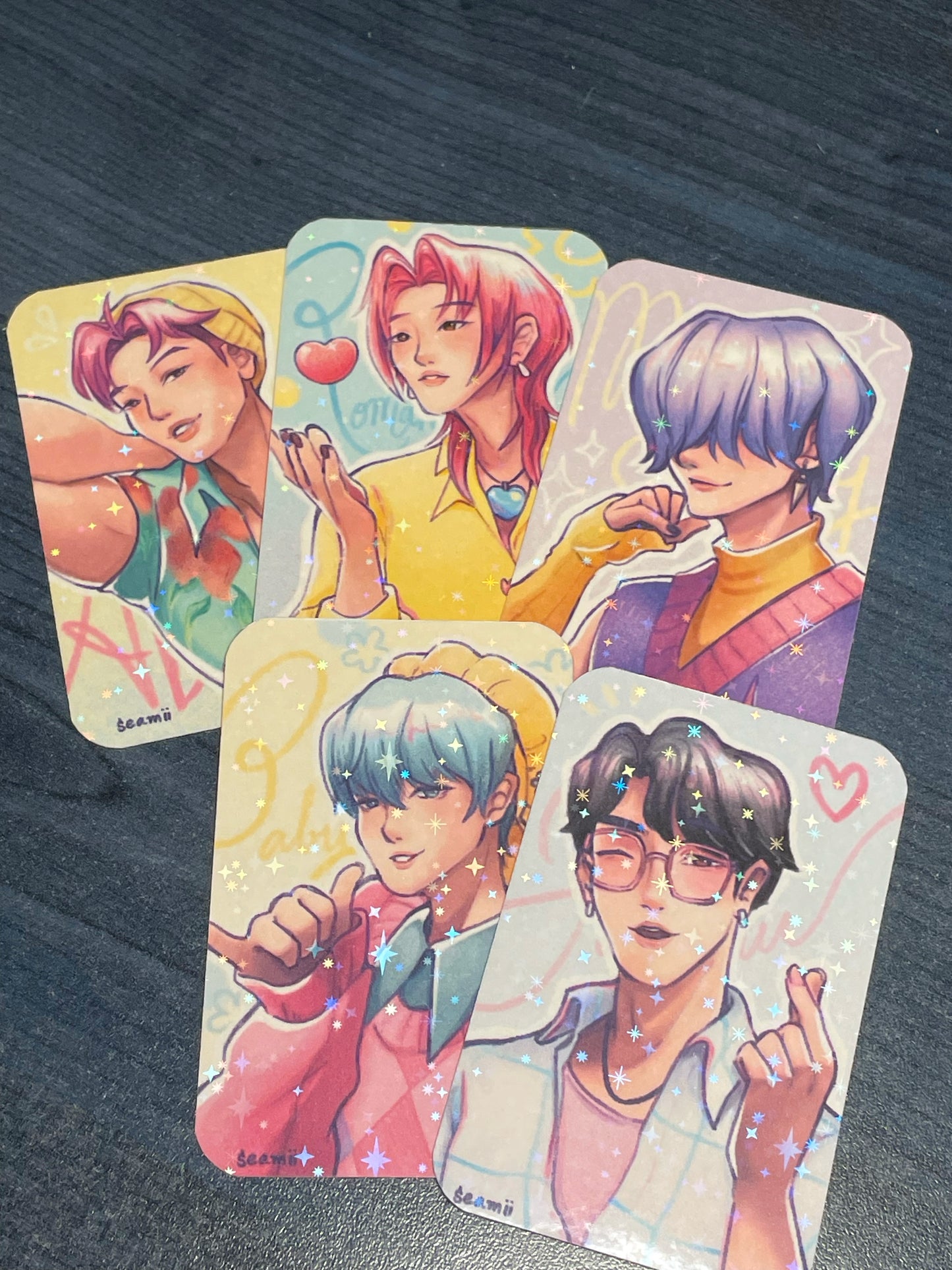 Kpop Demon Hunters Saja Boys Photocards