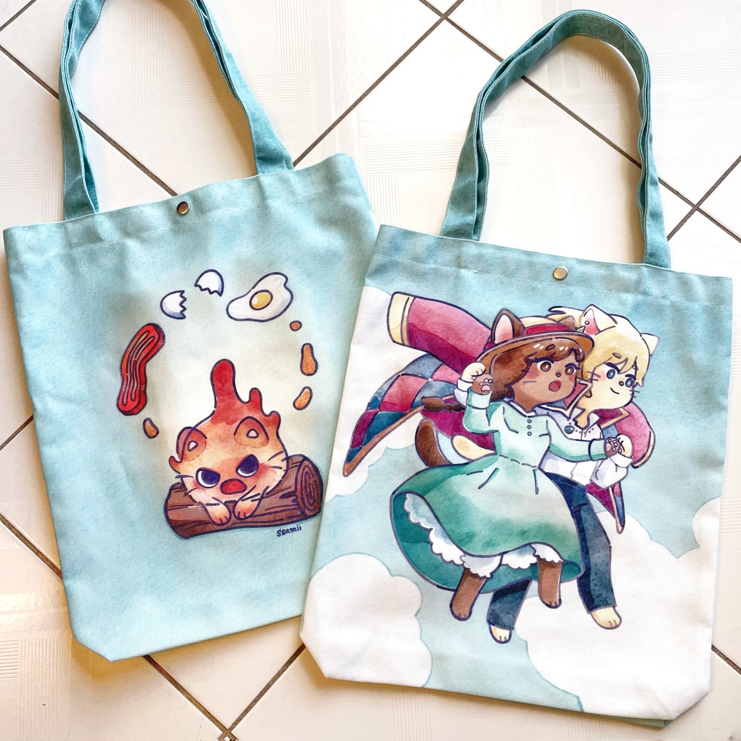 Howl's Moving Castle Double Sided Tote Bag