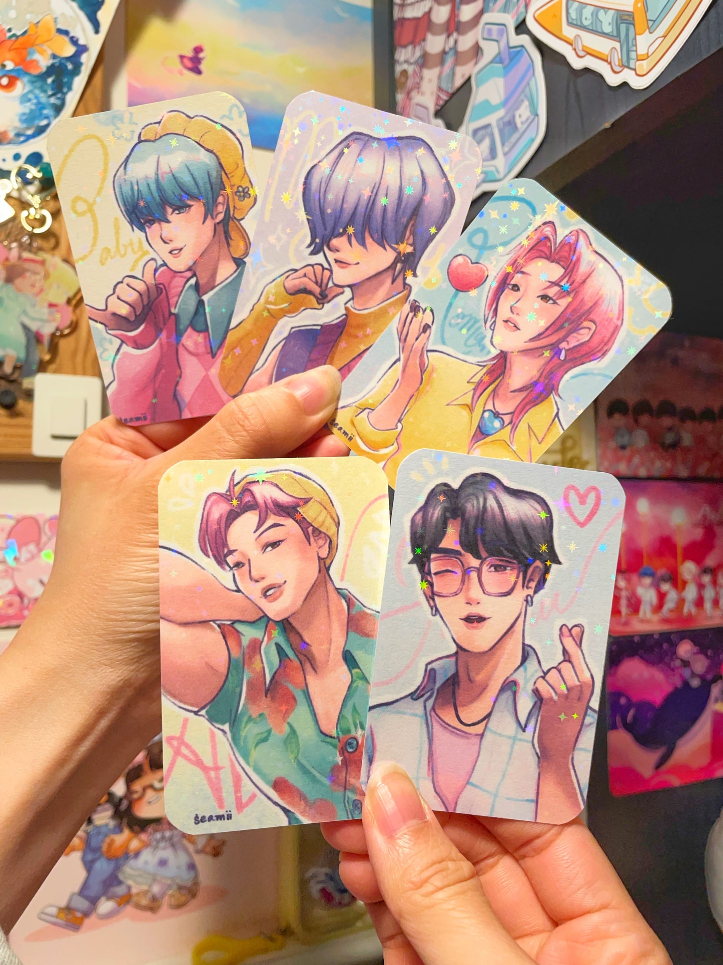 Kpop Demon Hunters Saja Boys Photocards