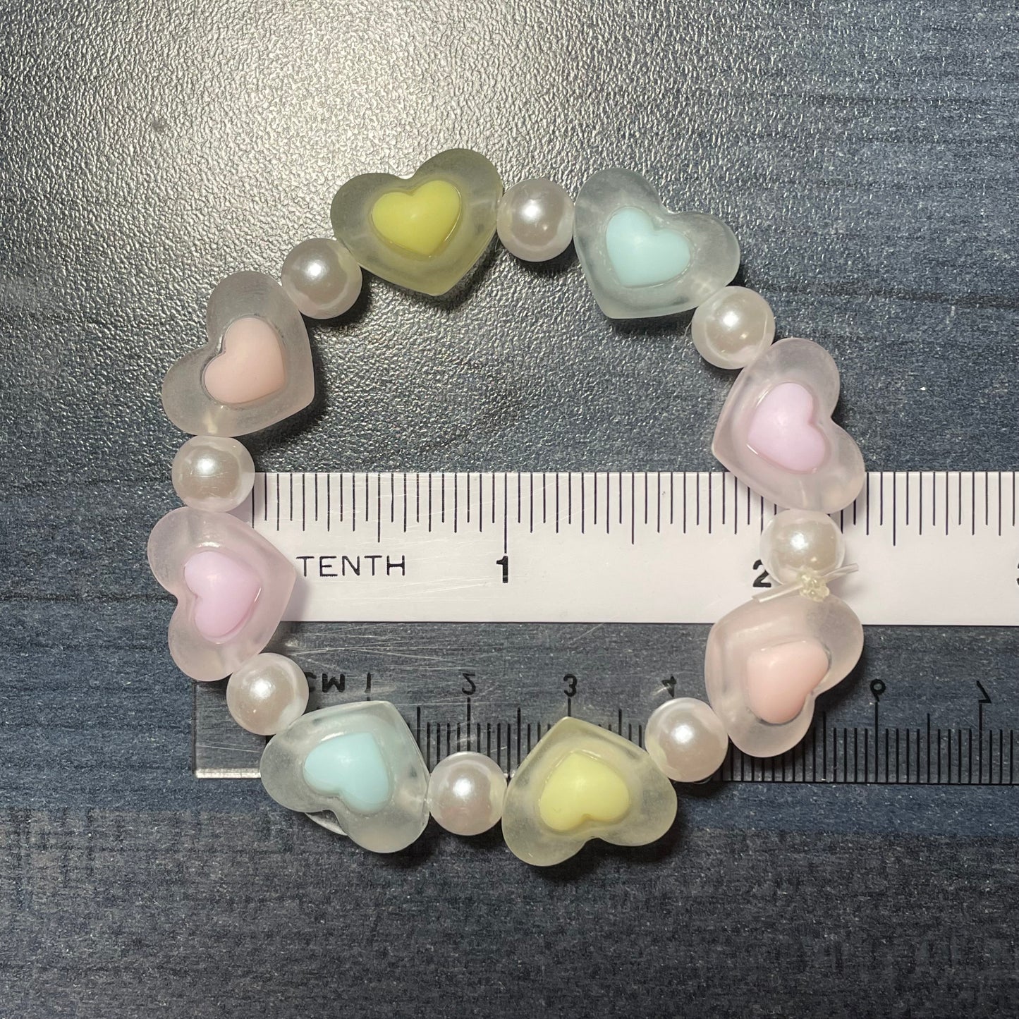 Sweet Heart Beaded Bracelet