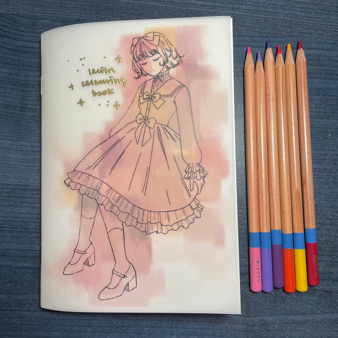 Lolita Fashion Colouring Book