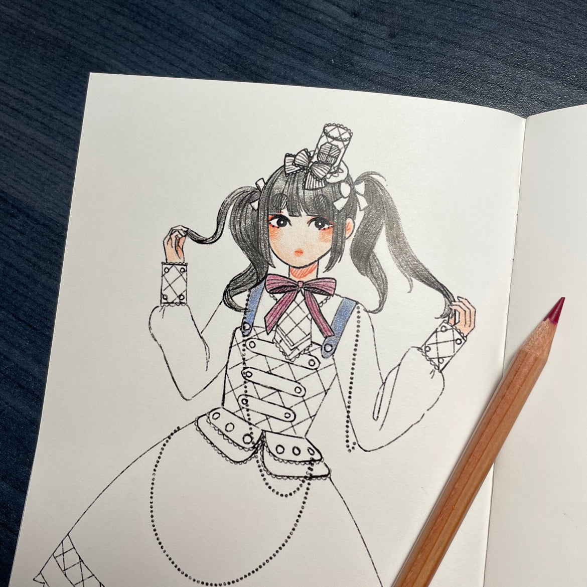 Lolita Fashion Colouring Book