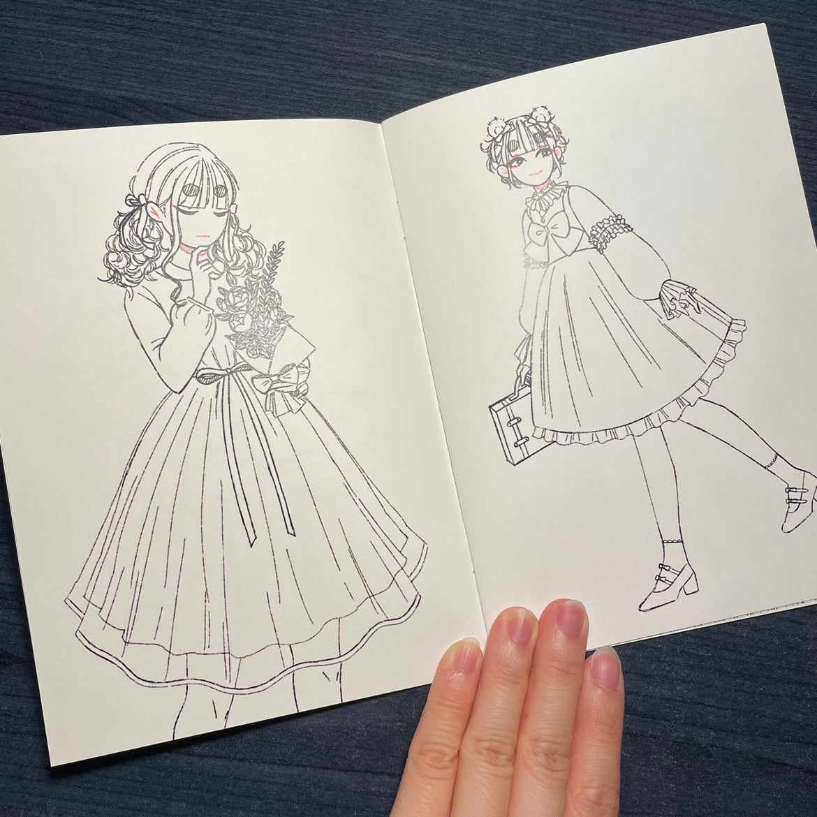 Lolita Fashion Colouring Book