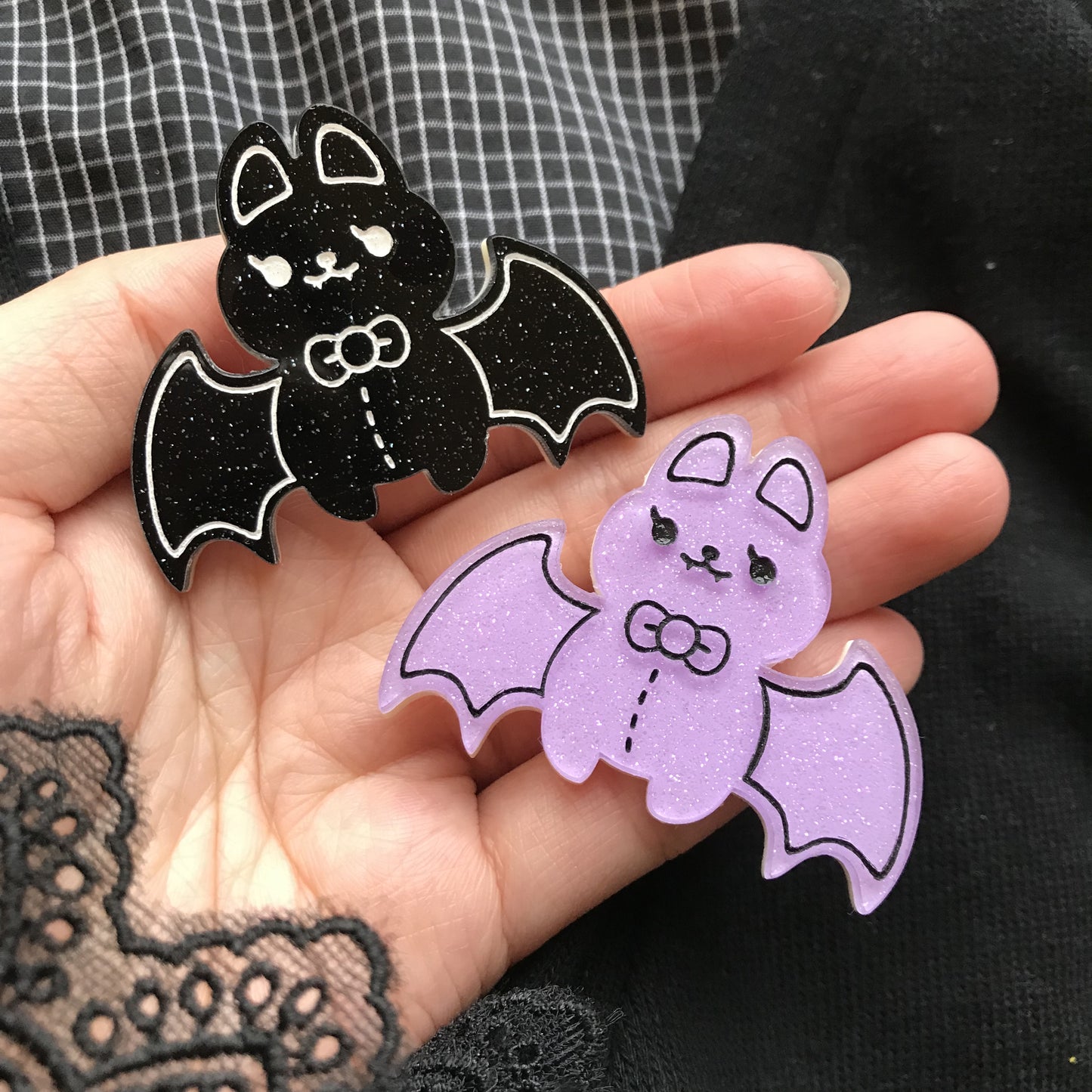 Glitter Bats Rings [READY STOCK]