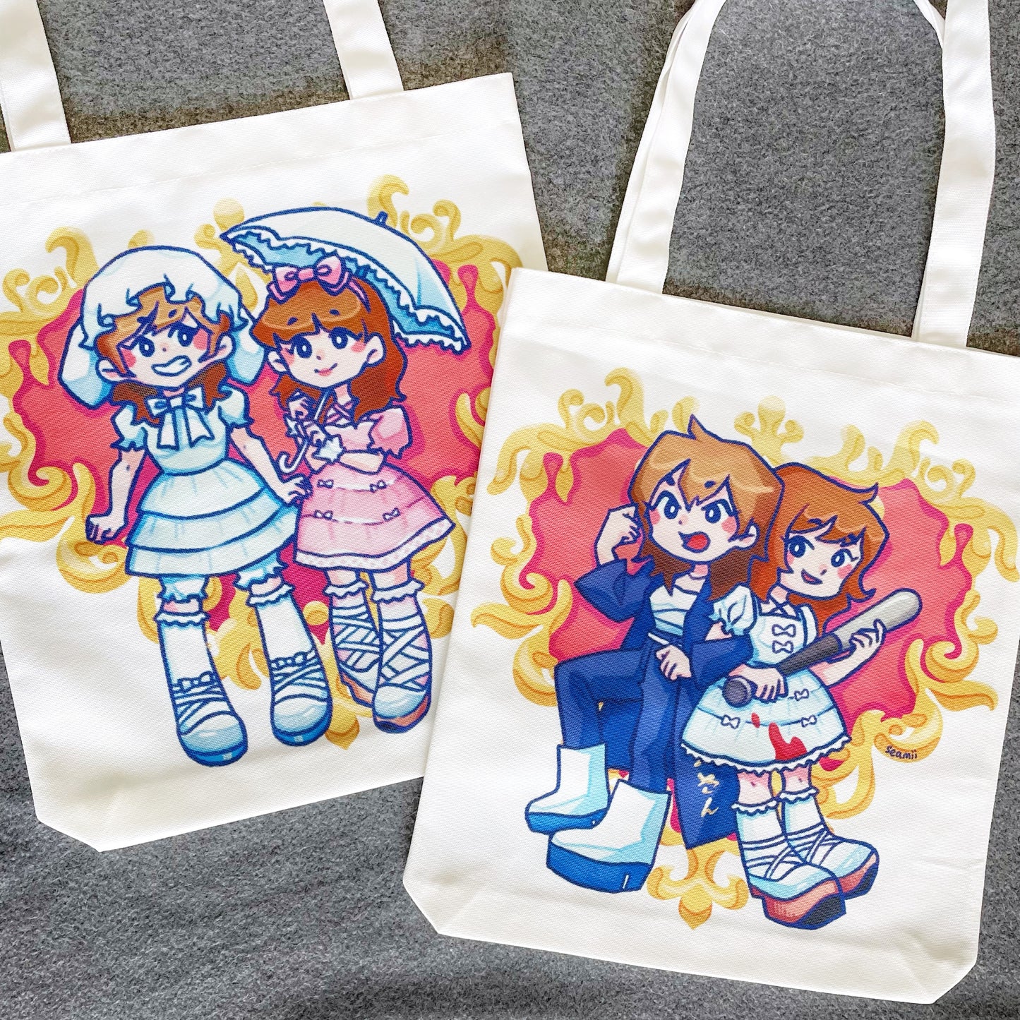 Kamikaze Girls Double Sided Tote Bag