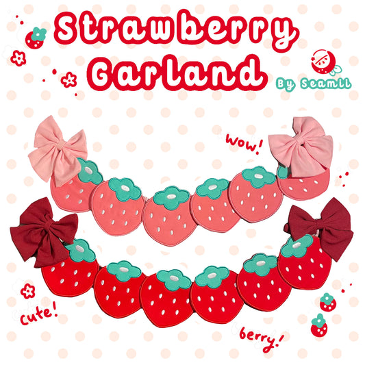 Strawberry Garland [READY STOCK]