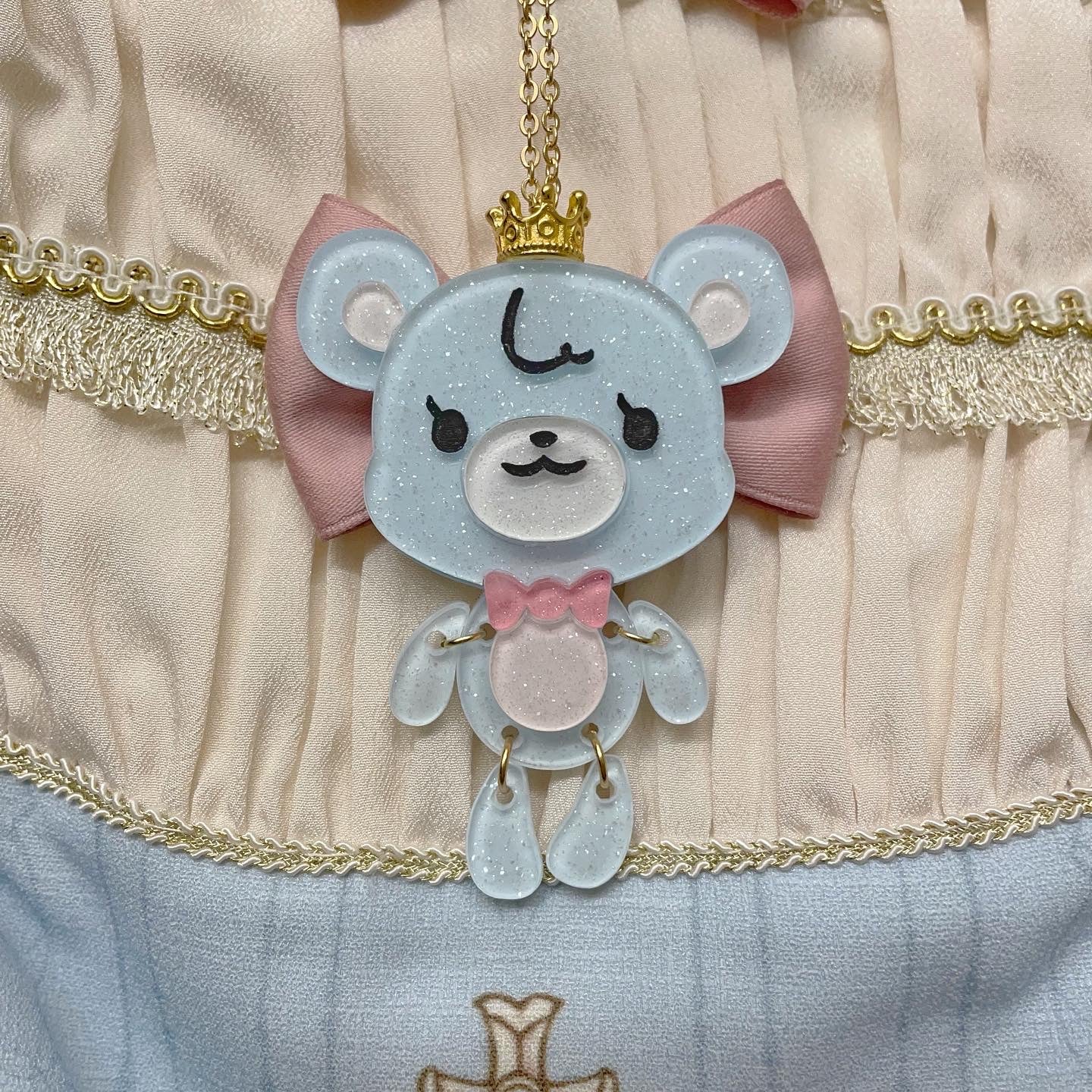 Puppet Bear Necklace