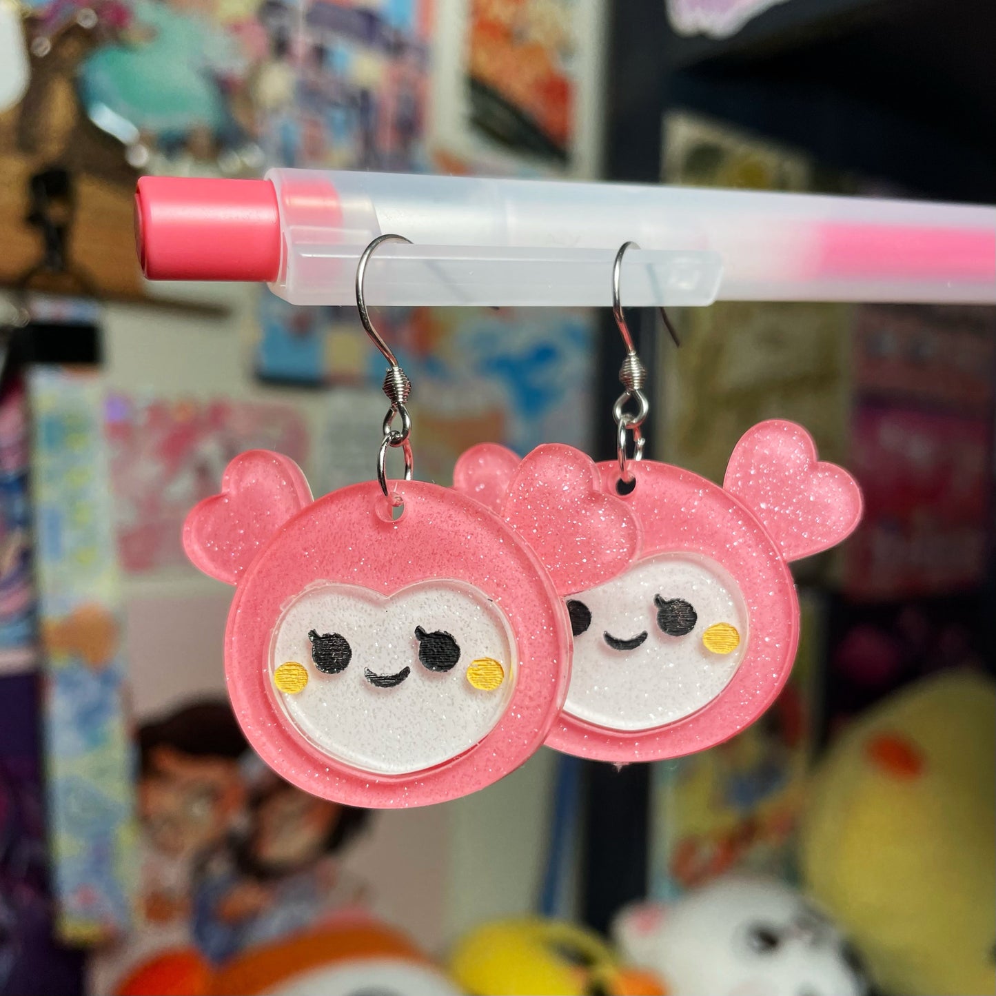 Twice Lovely Acrylic Earrings