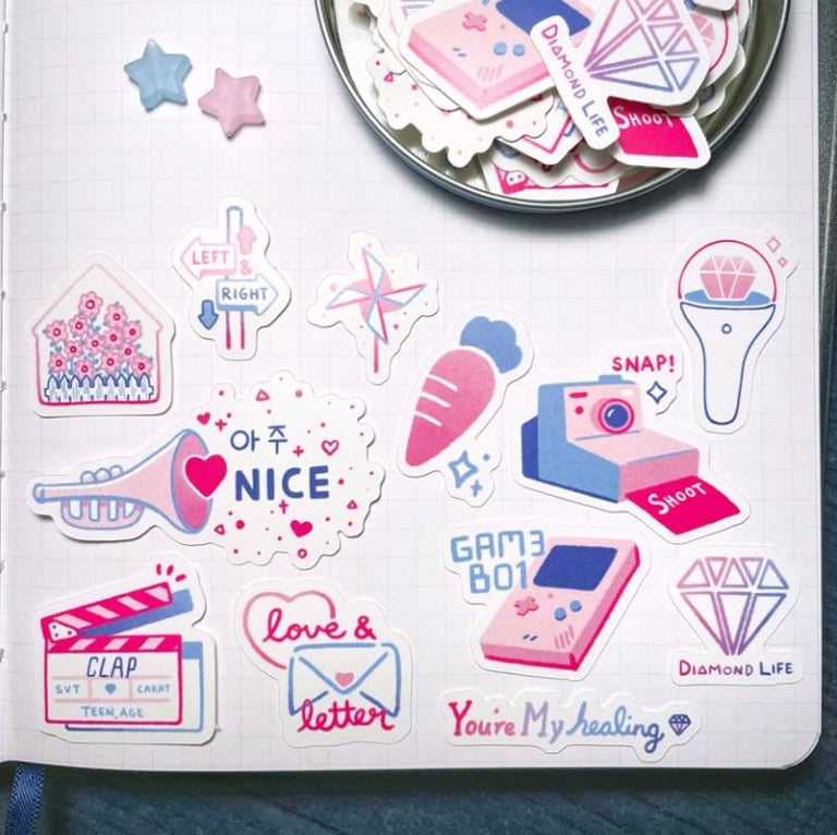 Seventeen Song Stickers