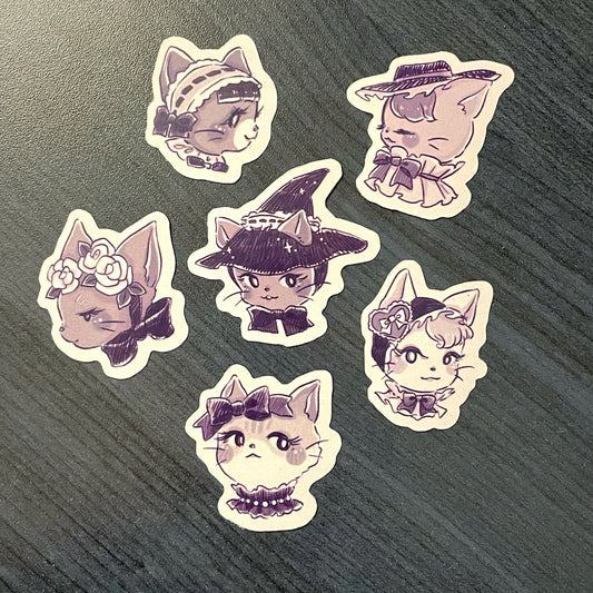 Pretty Kitty Stickers