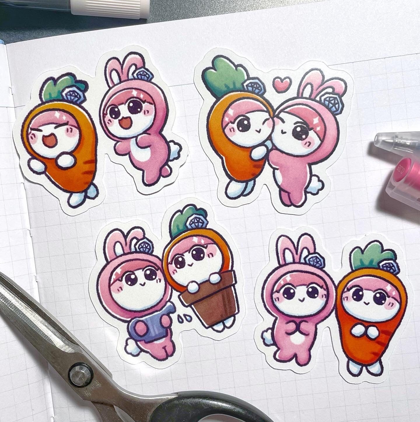 Bong Bongie Friends Stickers